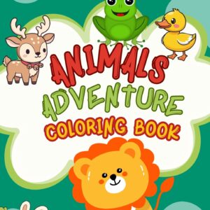 Animal Coloring Book for Kids (Printable PDF)