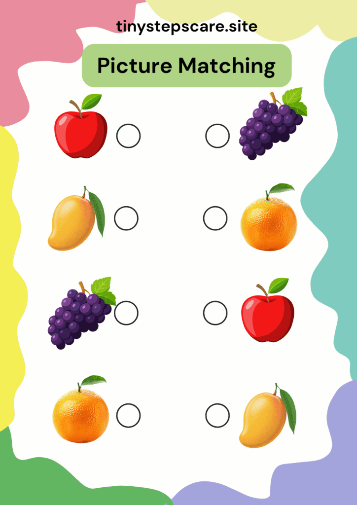 Easy Preschool Learning Printables